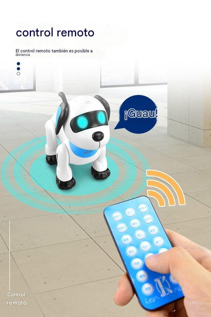 Perro Robot Inteligente con Control Remoto — Voz, Baile y Programación