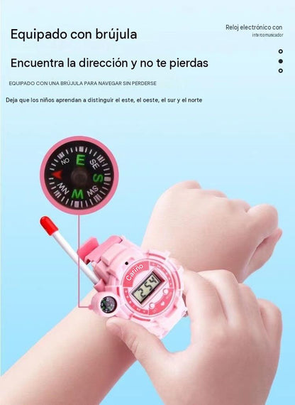 Relojes Walkie-Talkie para Niños (Pack 2) — Llamadas Inalámbricas HD de Larga Distancia