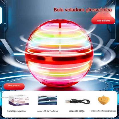Pelota Voladora Inteligente con Sensor — Bola OVNI con Luces LED
