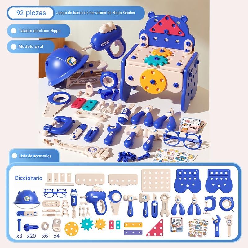 Caja de Herramientas de Juguete para Niños