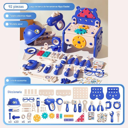 Caja de Herramientas de Juguete para Niños