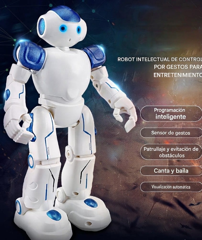 Robot Educativo Interactivo con Control Remoto — Gestos, Canta, Baila y Enseña Inglés