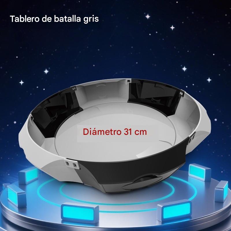 Peonza de Batalla Luminosa — Set de Combate con Lanzador