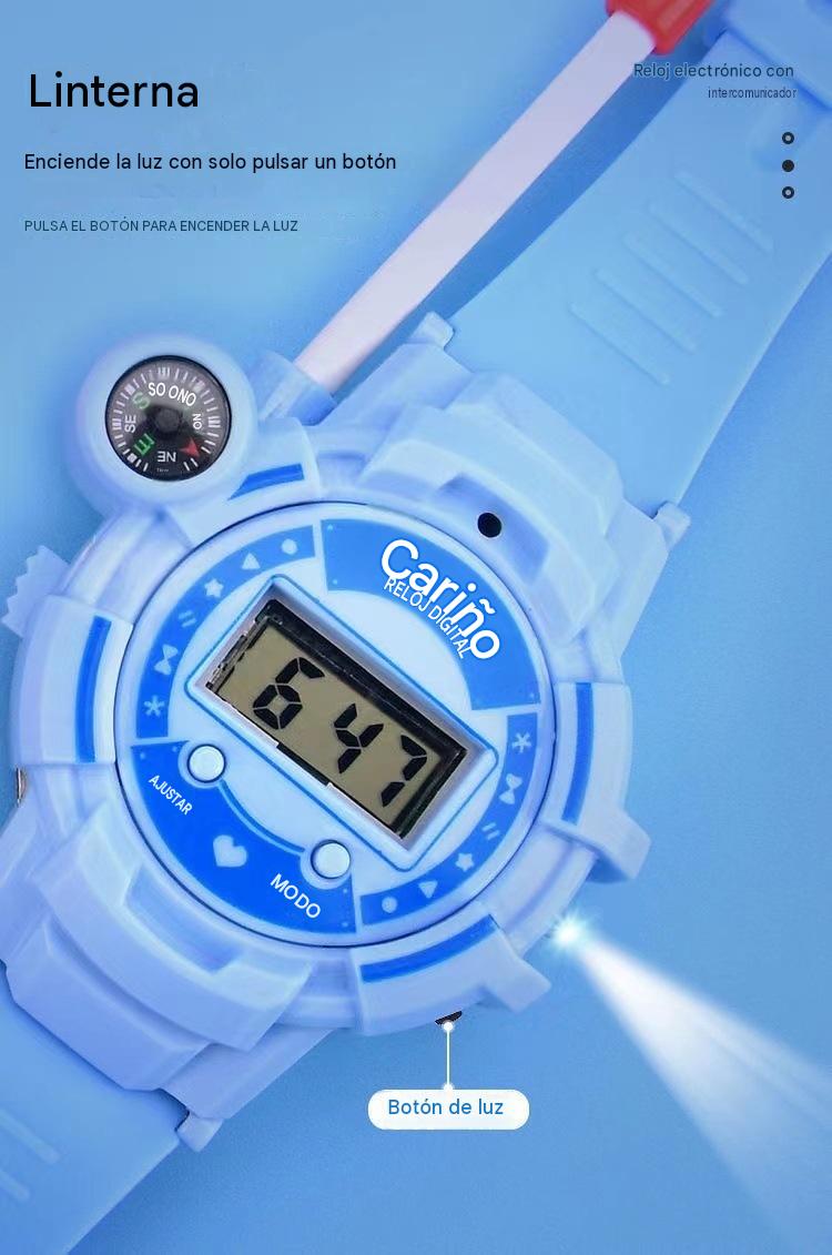 Relojes Walkie-Talkie para Niños (Pack 2) — Llamadas Inalámbricas HD de Larga Distancia