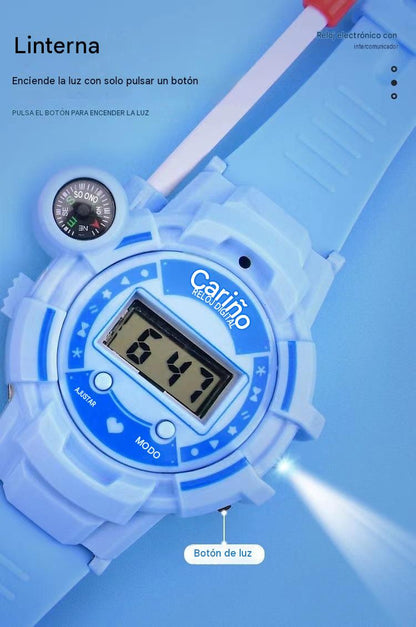 Relojes Walkie-Talkie para Niños (Pack 2) — Llamadas Inalámbricas HD de Larga Distancia